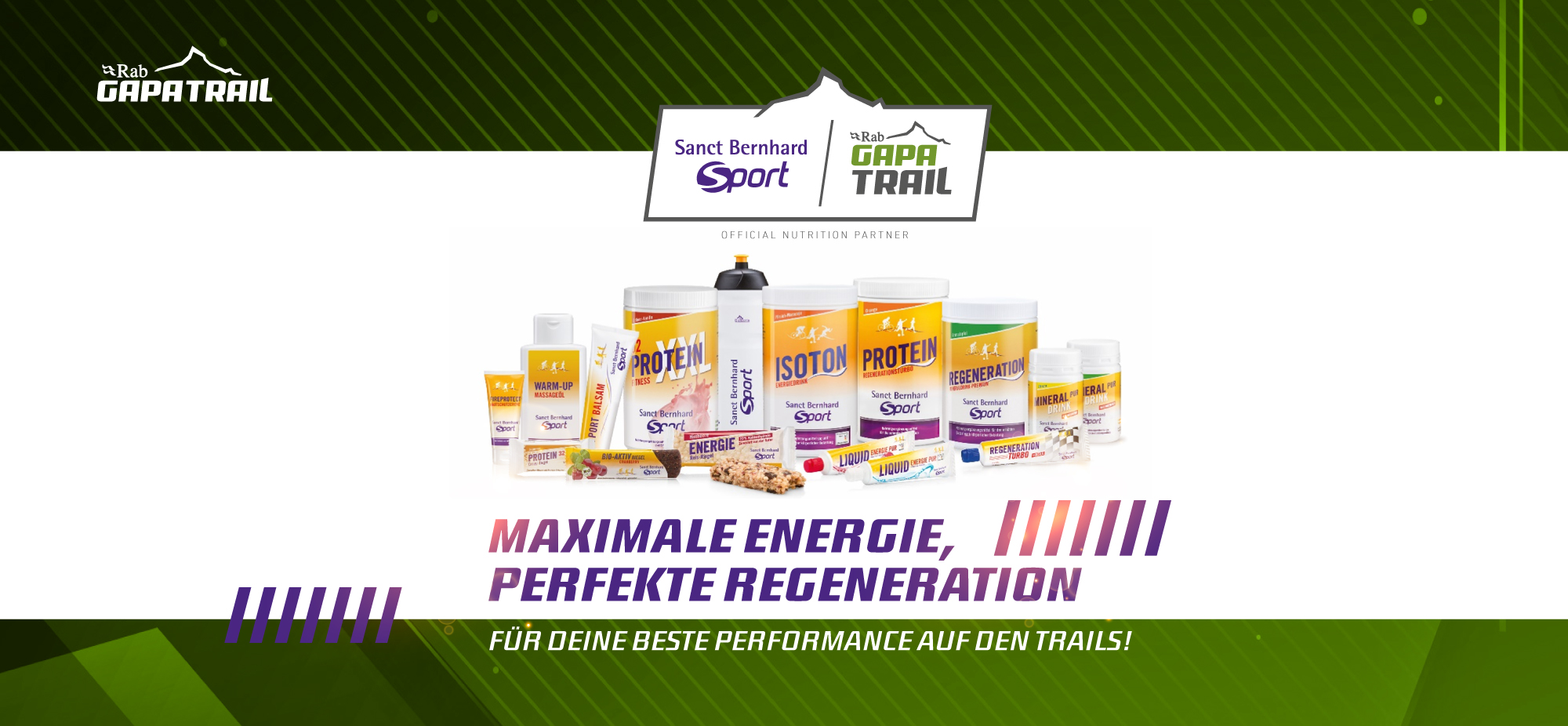 Sanct Bernhard Sport Partner GaPa Trail